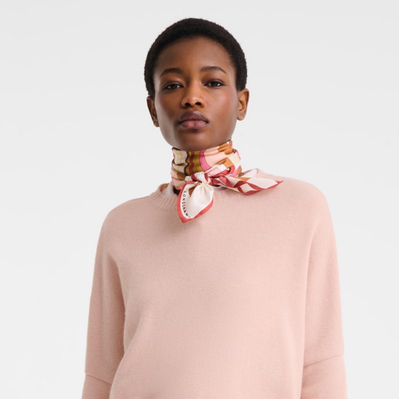 Longchamp Scarf l'arc-en-ciel silk 70 halsdukar & sjalar dam – bild 2