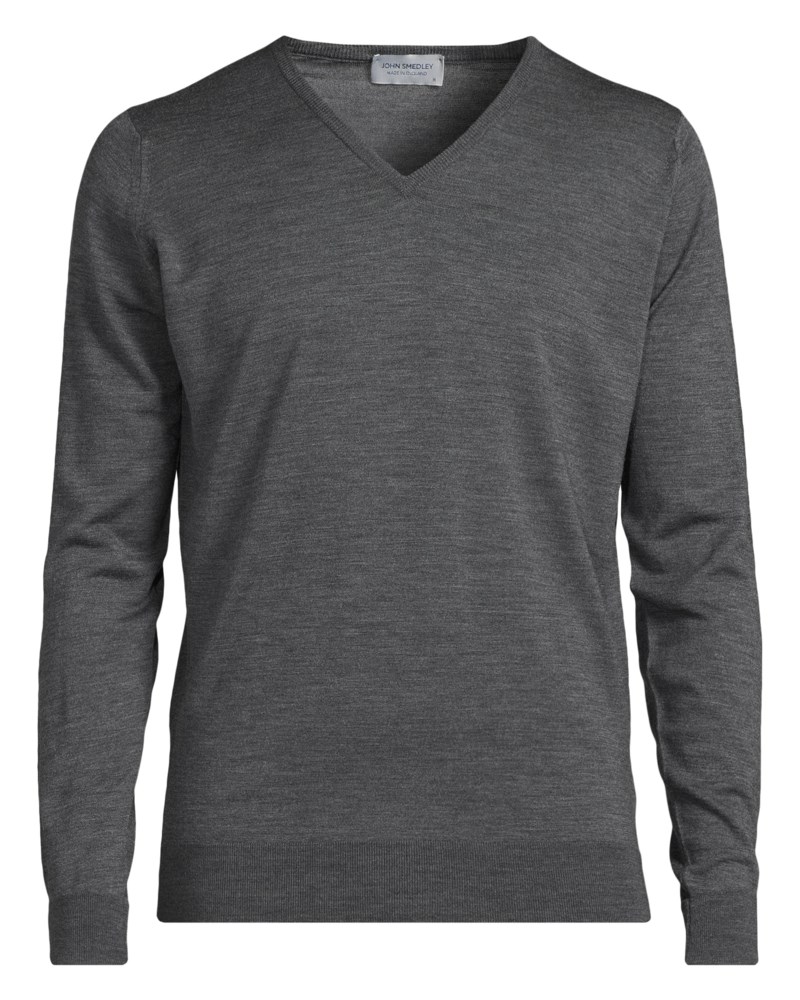 Stickad tröja bobby grey fleece 13