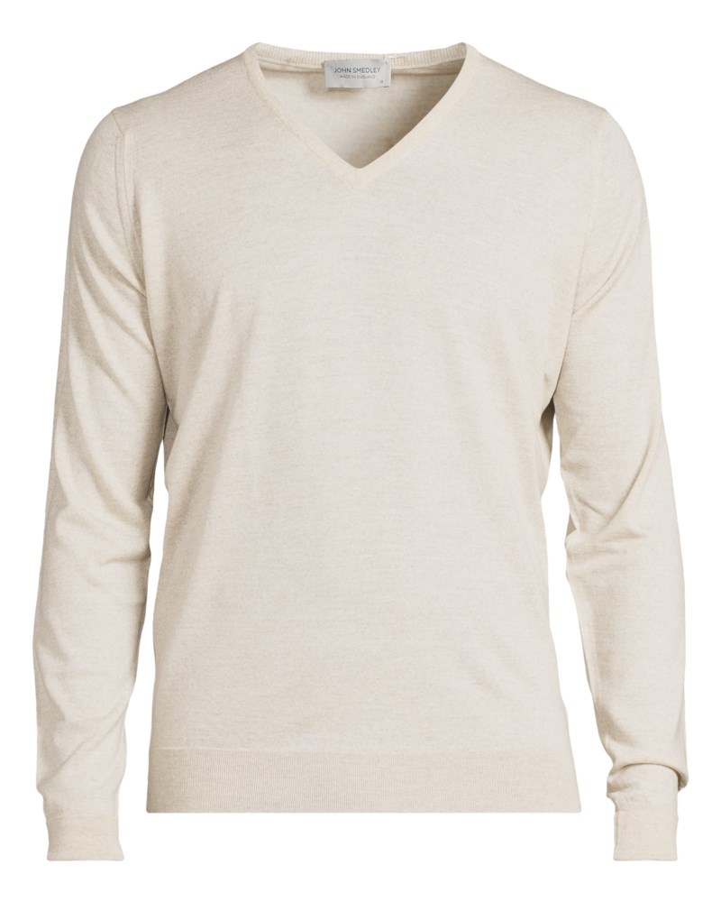 Stickad tröja bobby grey fleece 1
