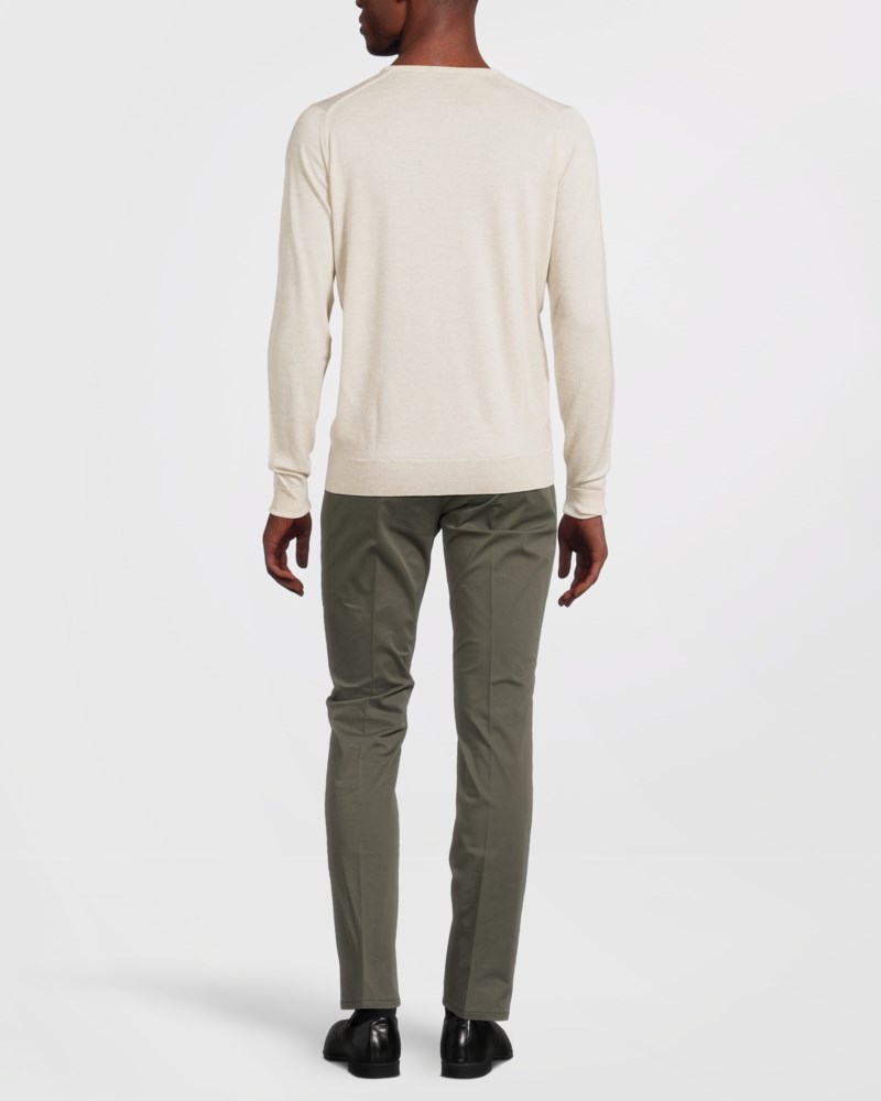 Stickad tröja bobby grey fleece 4