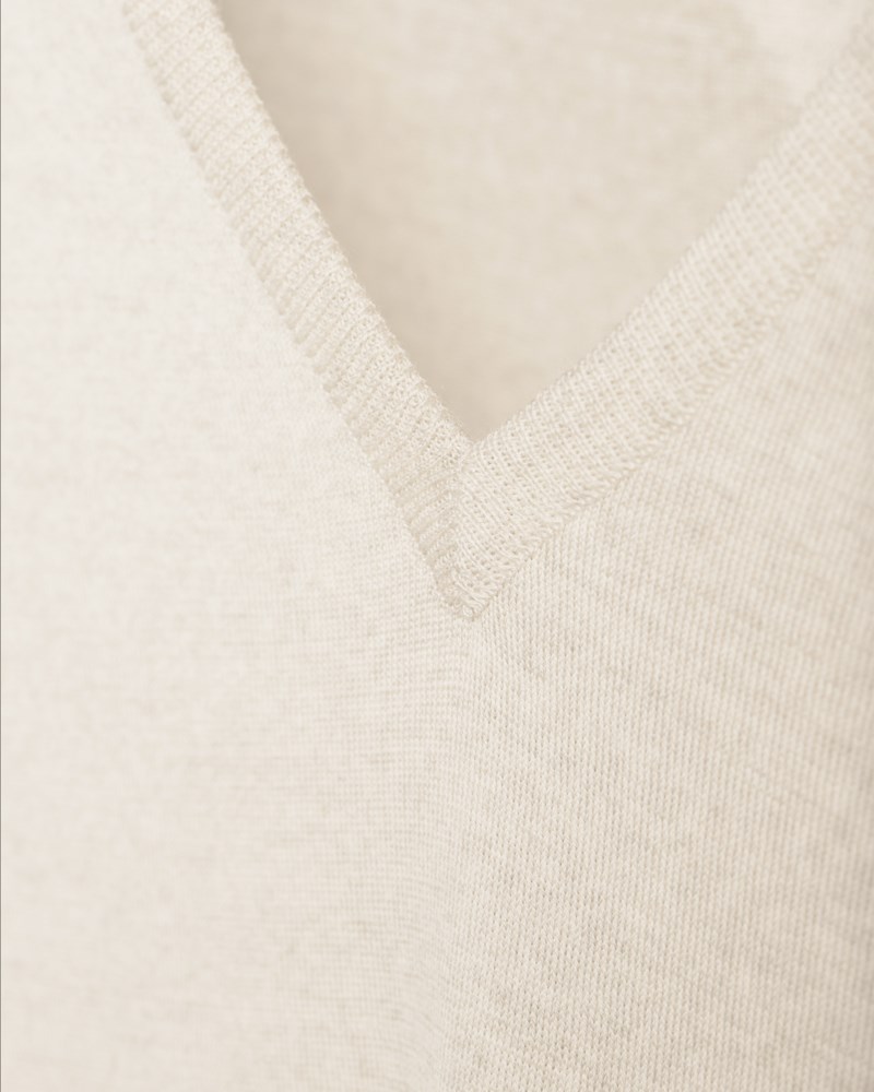Stickad tröja bobby grey fleece 5