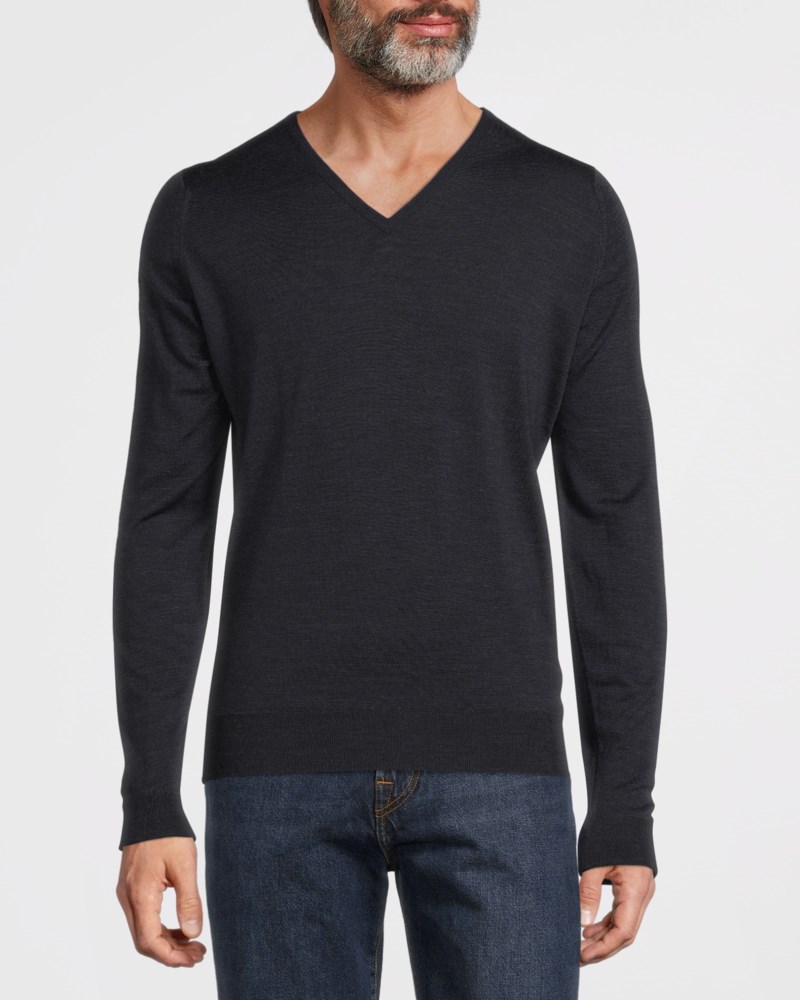 Stickad tröja bobby grey fleece 8
