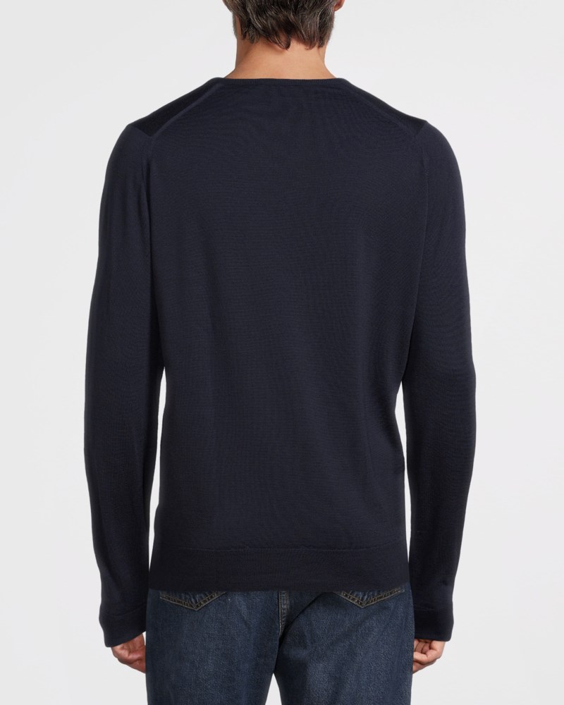 Stickad tröja bobby grey fleece 3