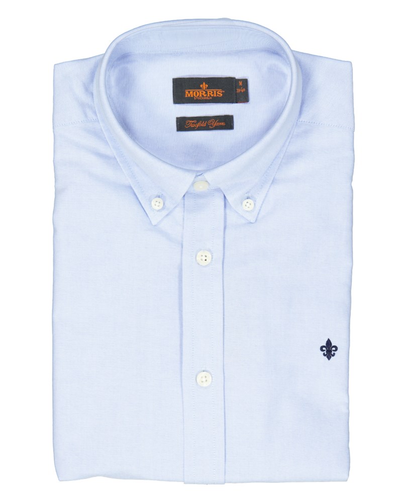 Skjorta oxford button down navy 7