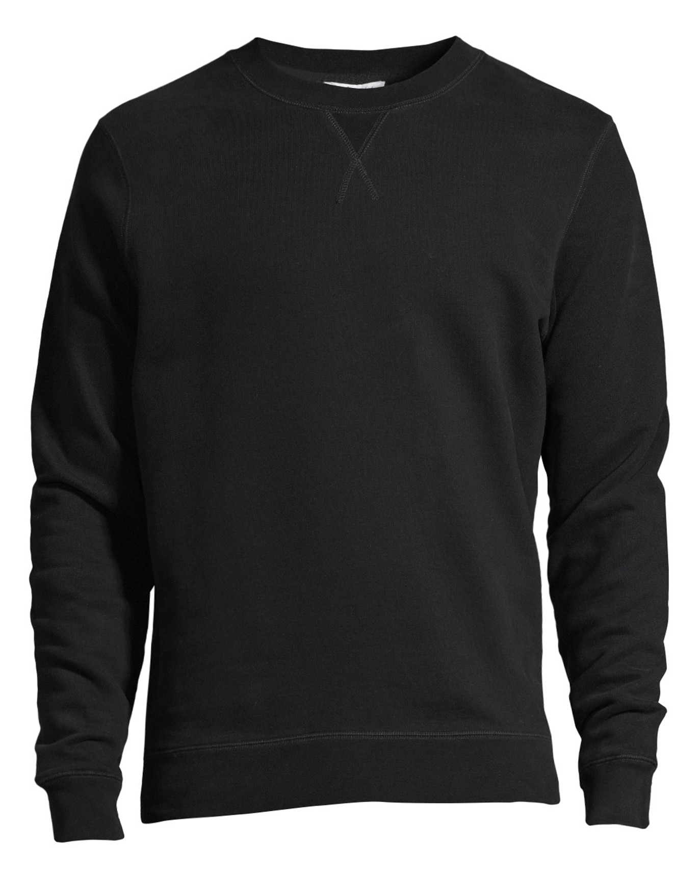 Sunspel Loopback sweatshirt svart NK