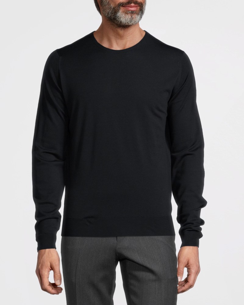 Lundy merino pullover svart 2