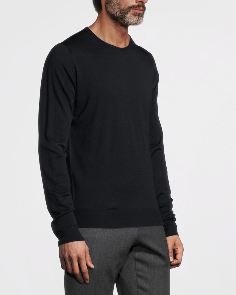 Lundy merino pullover svart 3