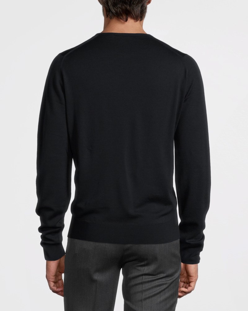 Lundy merino pullover svart 4