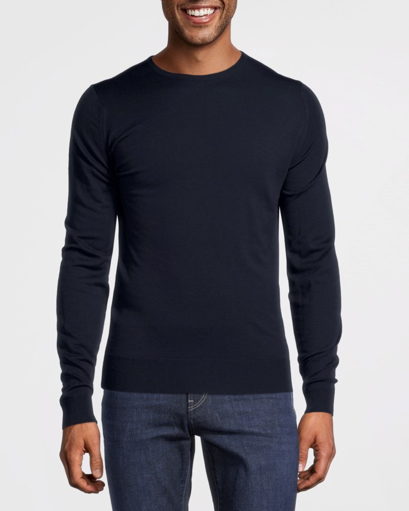 Lundy merino pullover svart 2