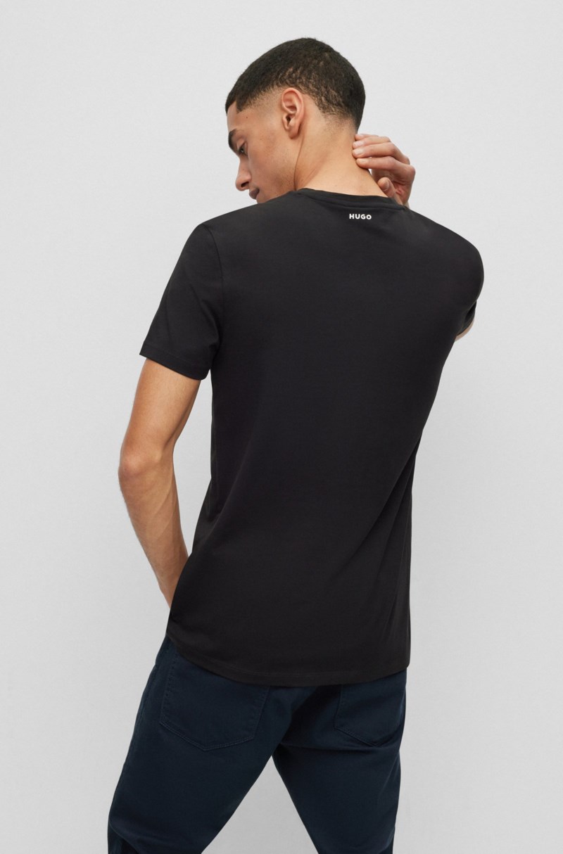 T-shirt hugo-v 2-pack white 3
