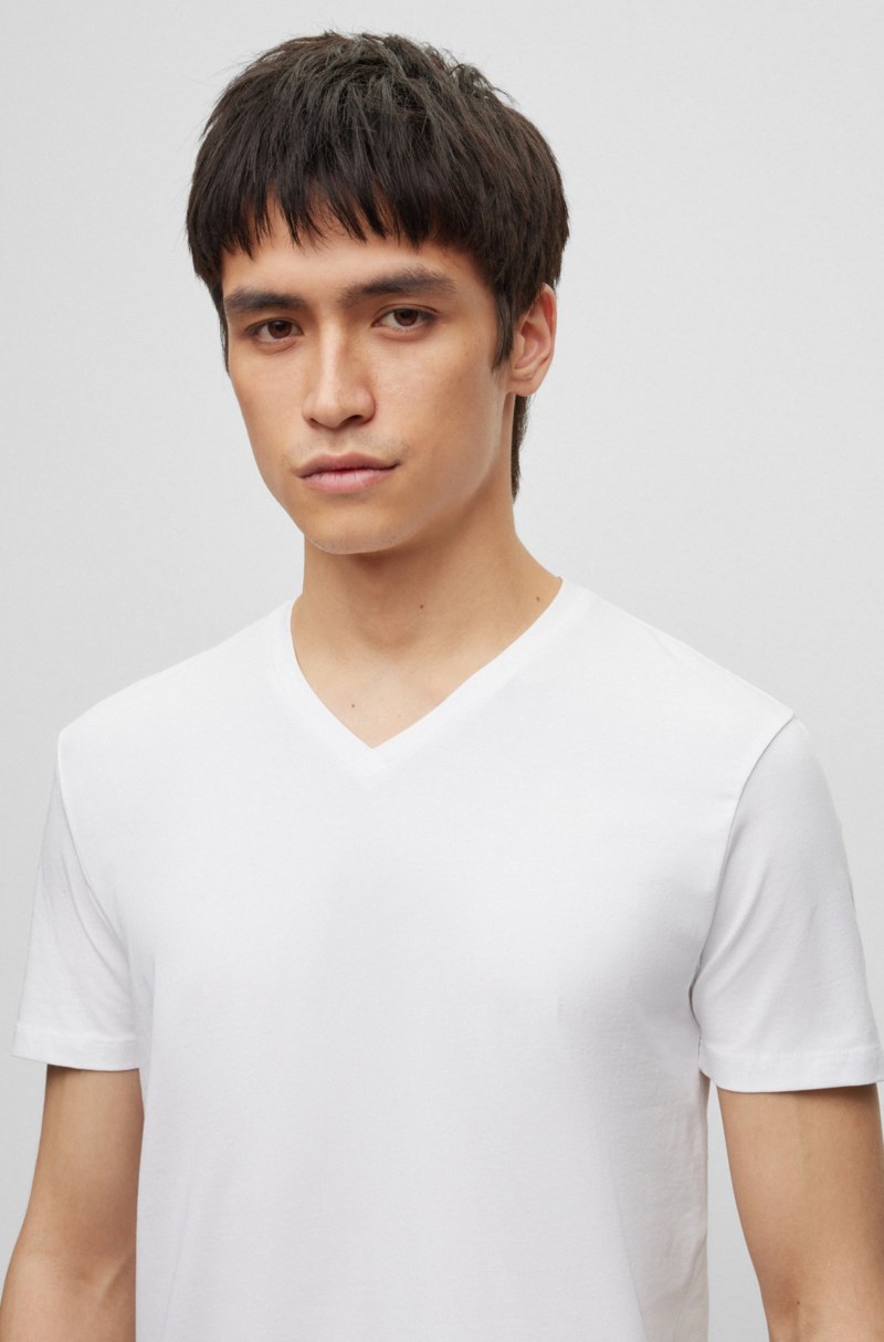 T-shirt hugo-v 2-pack white 4