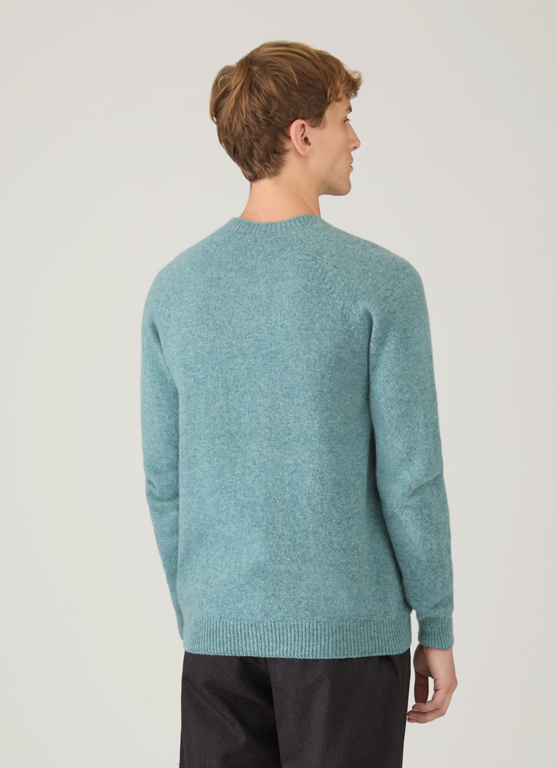 Stickad tröja crew jumper black 4