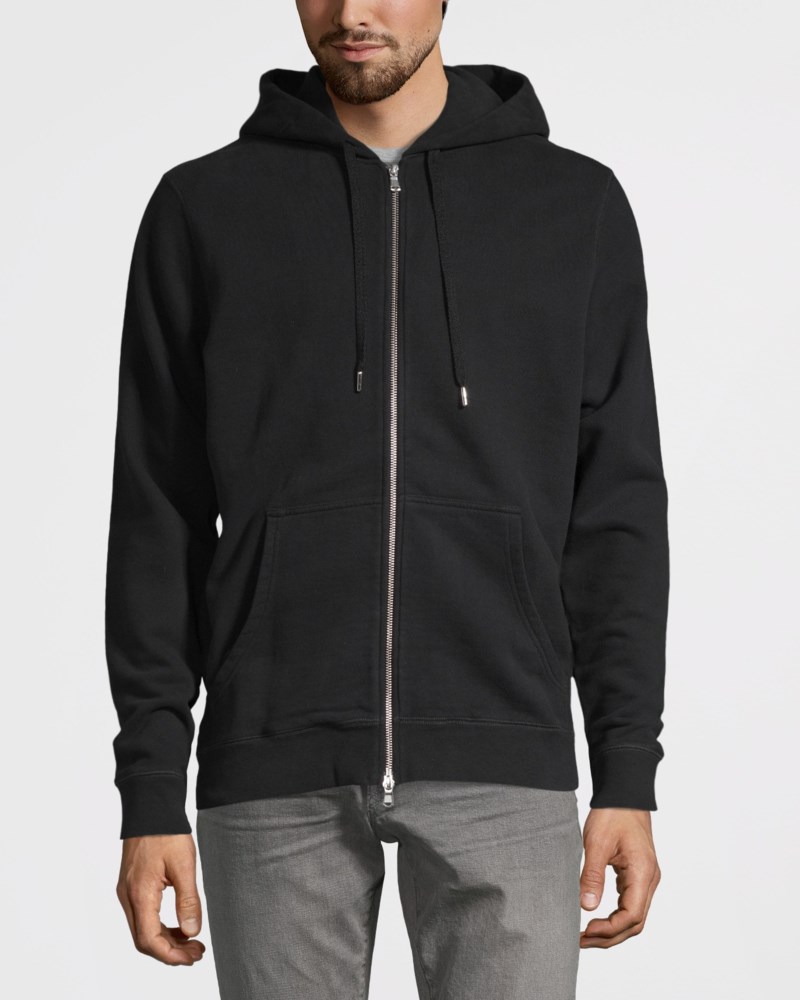 Zip hoodie grå 2