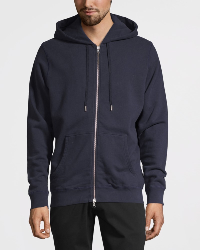 Zip hoodie grå 2