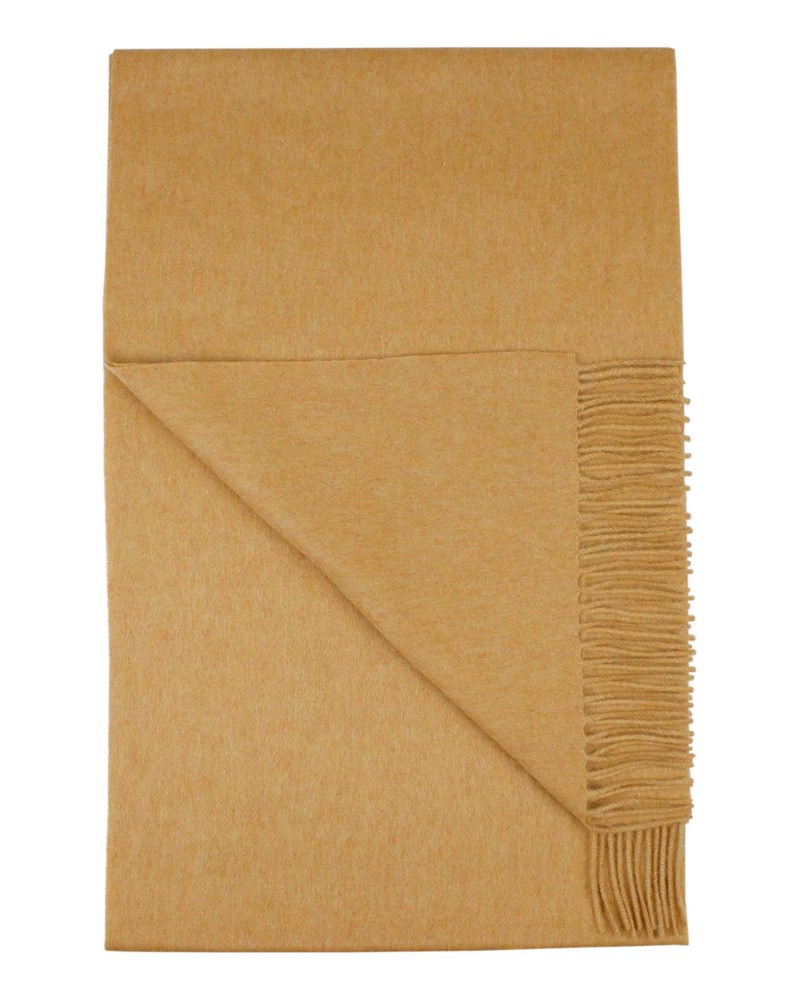 Halsduk woven olive melange 1