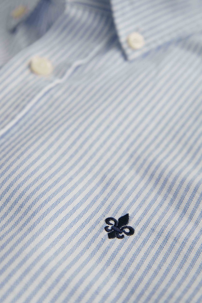 Skjorta oxford striped bd light blue 6