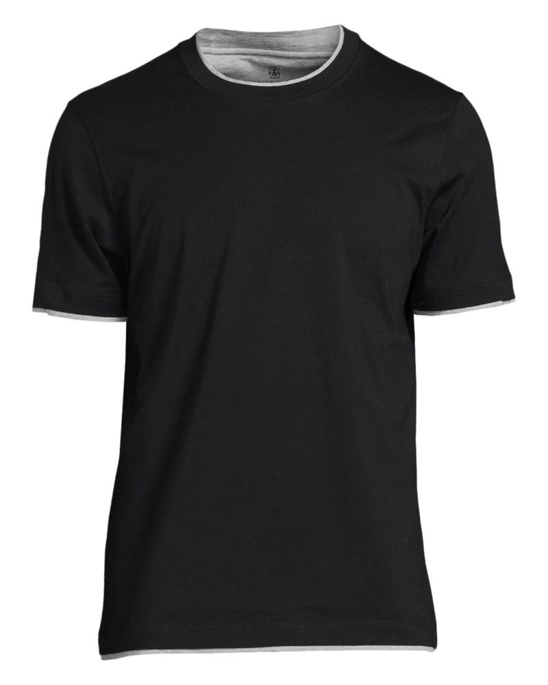 T-shirt dubbel layer marin 1