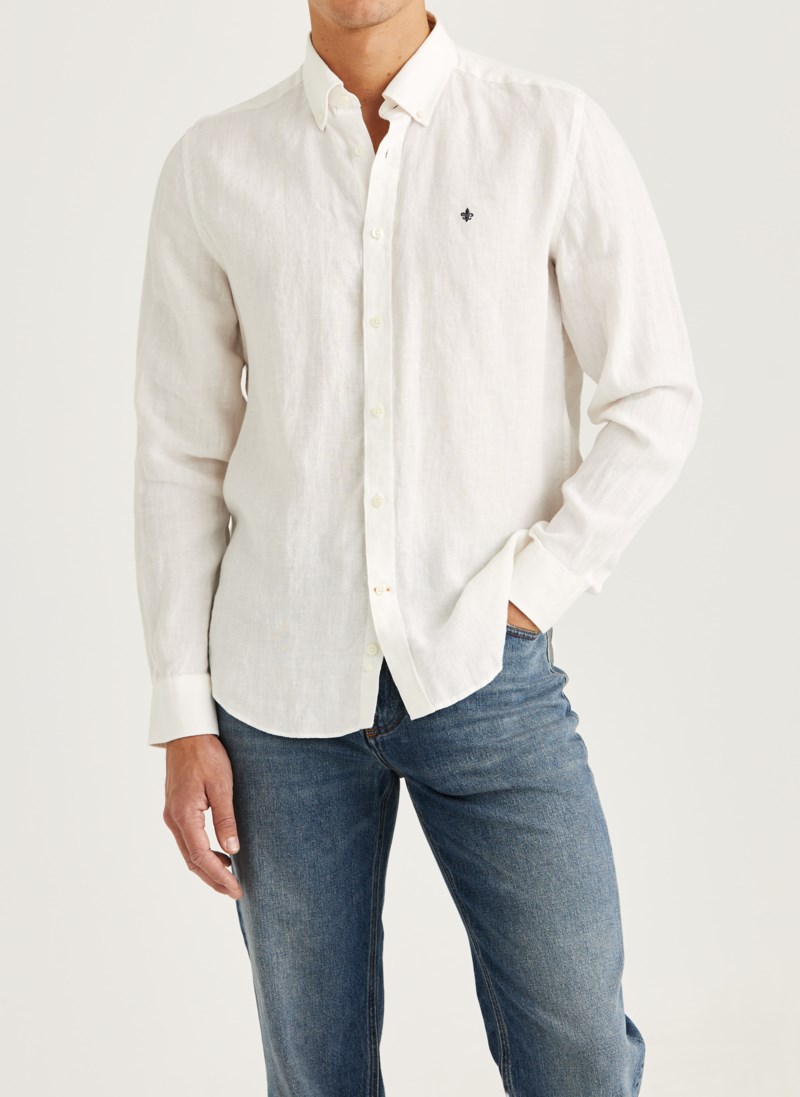 Douglas bd skjorta off white 3