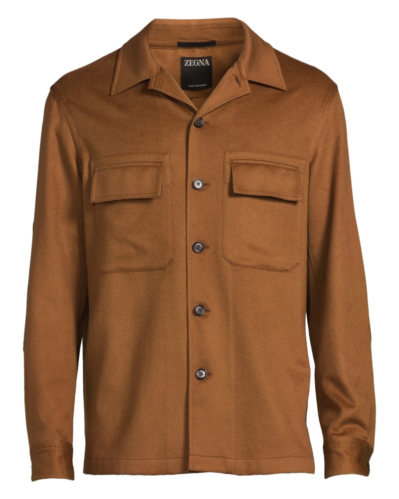 Overshirt oasi cashmere camel 1