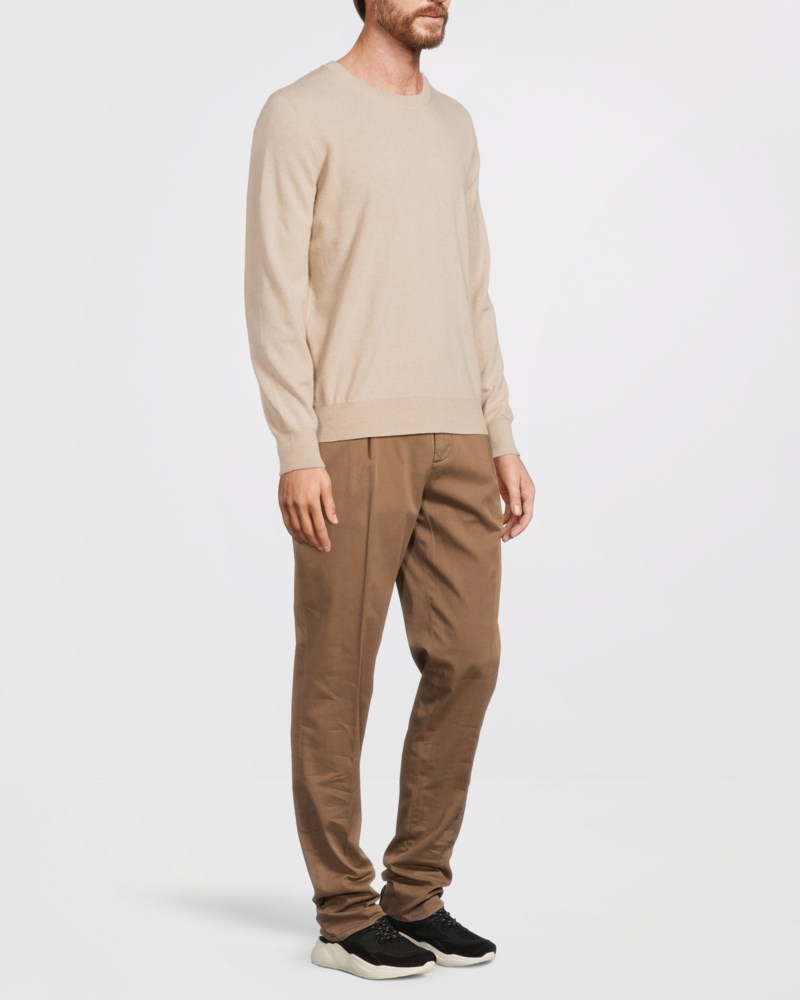 Brunello Cucinelli Tröja crew neck cashmere herr – bild 3