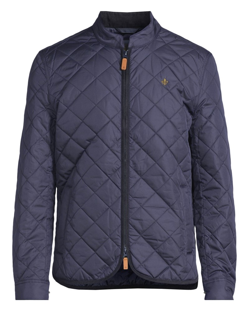 Jacka teddy quilted old blue 1