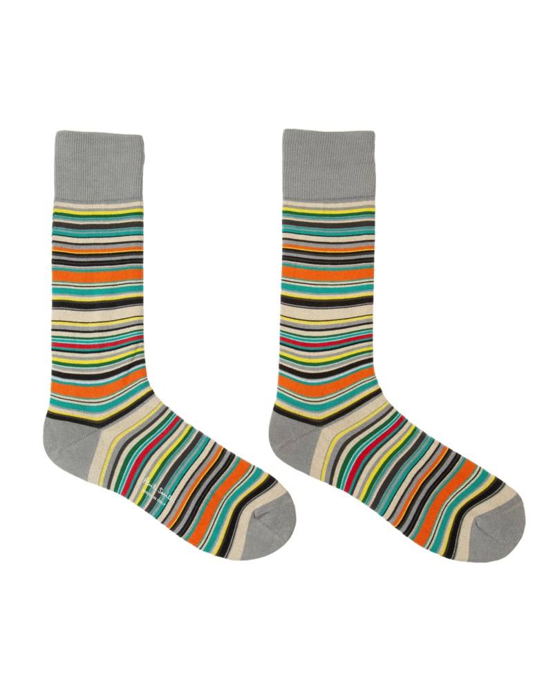 Strumpor signature stripe 3 pack multicolour 2
