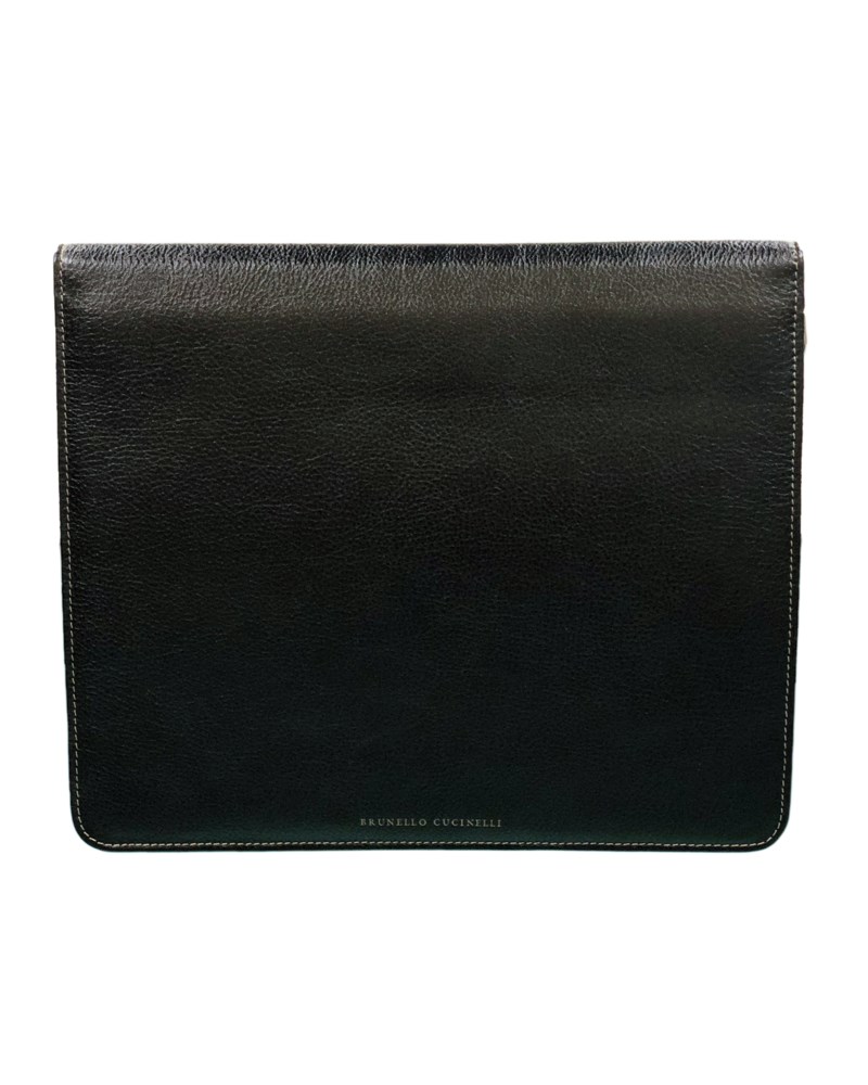 Portfölj leather folio black 1