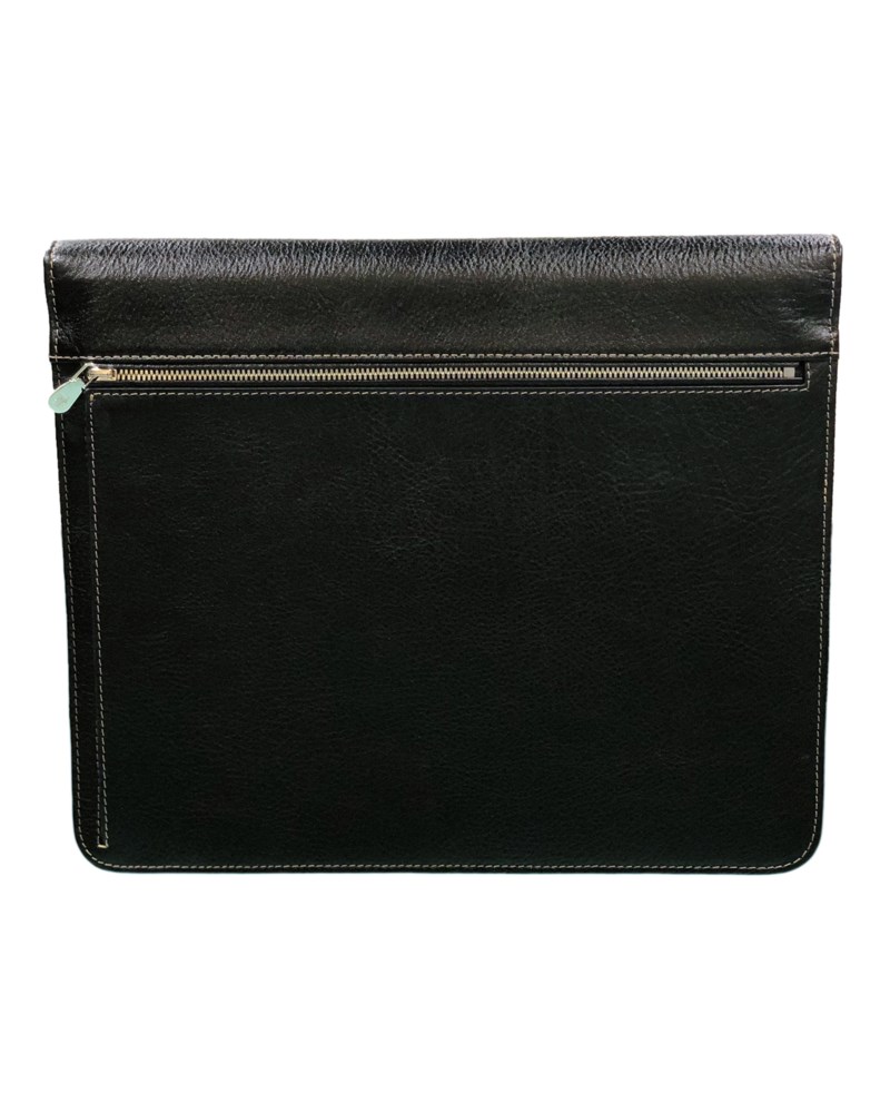 Portfölj leather folio black 2