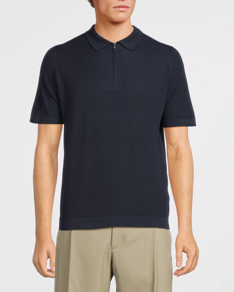 Piké sandbanks zip navy 2