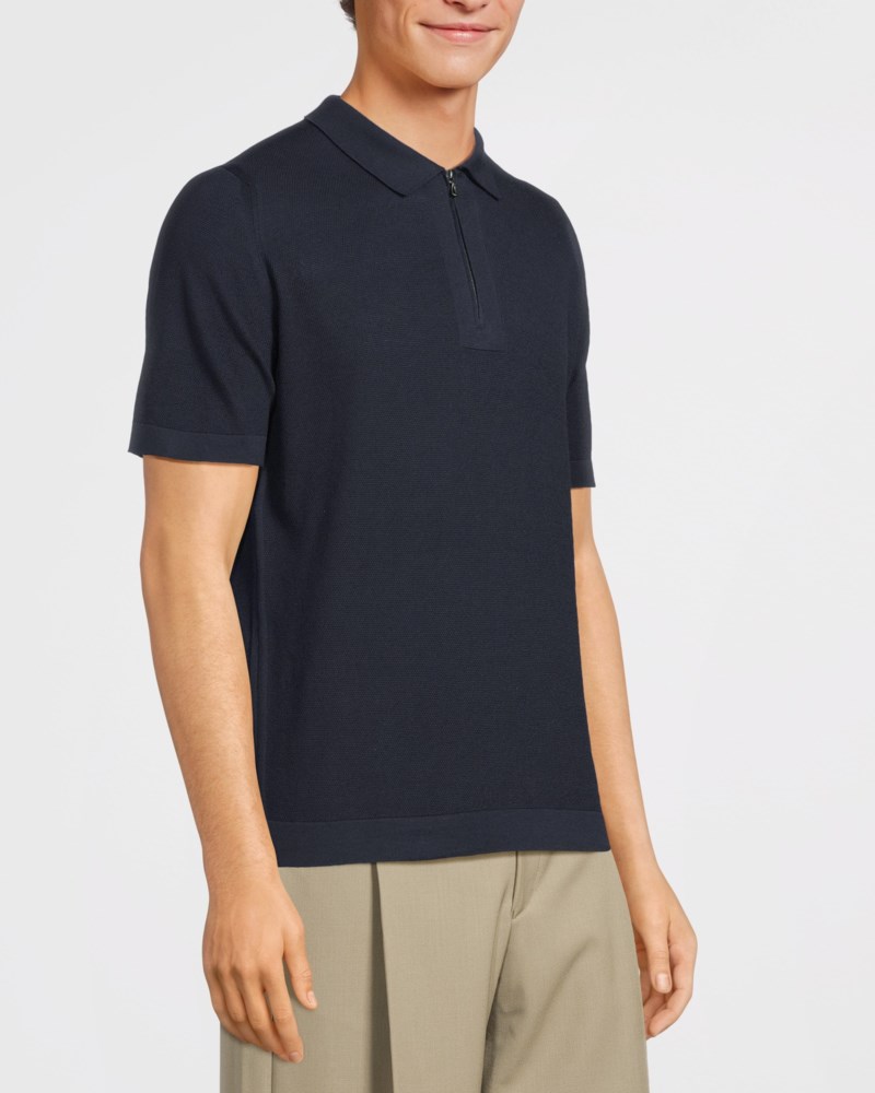 Piké sandbanks zip navy 3