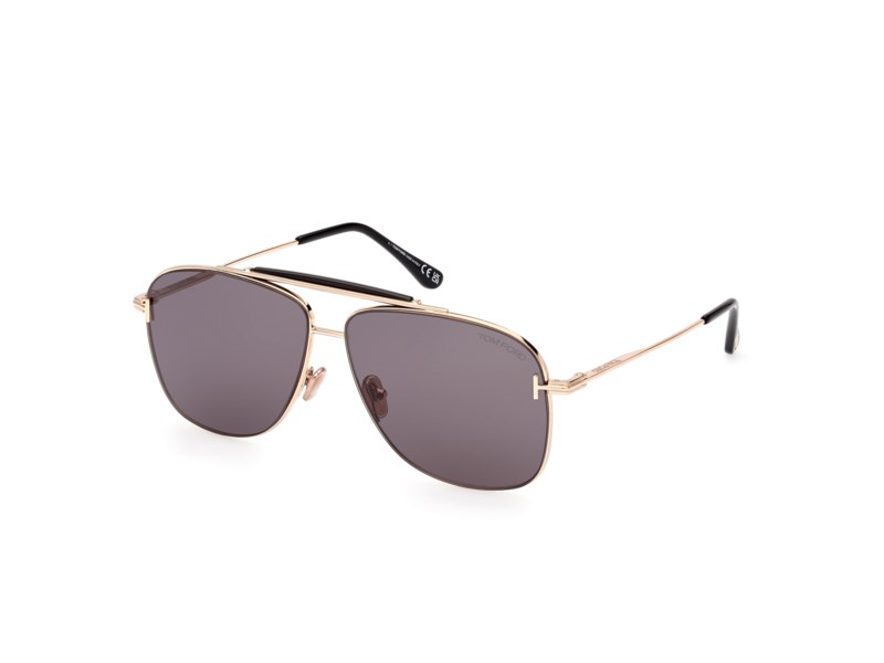 Solglasögon jaden shiny rose gold smoke 2