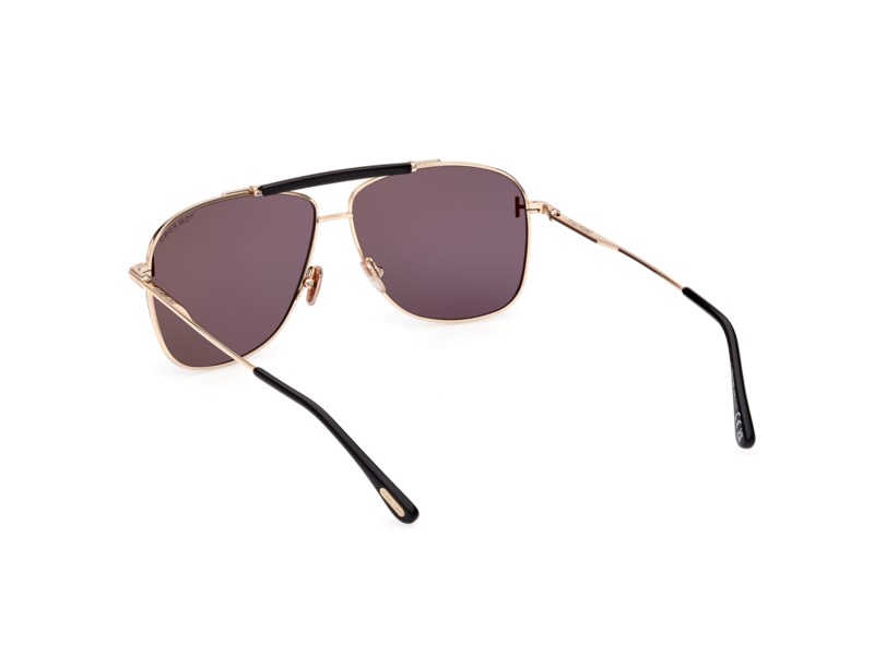 Solglasögon jaden shiny rose gold smoke 3