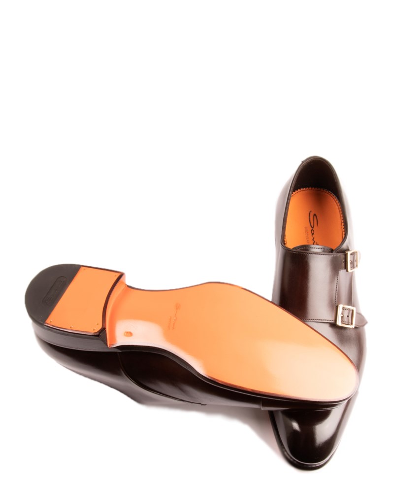 Santoni Monks double-buckle finskor herr – bild 4