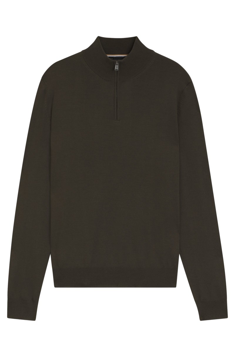 Stickad tröja ebenji medium grey 1