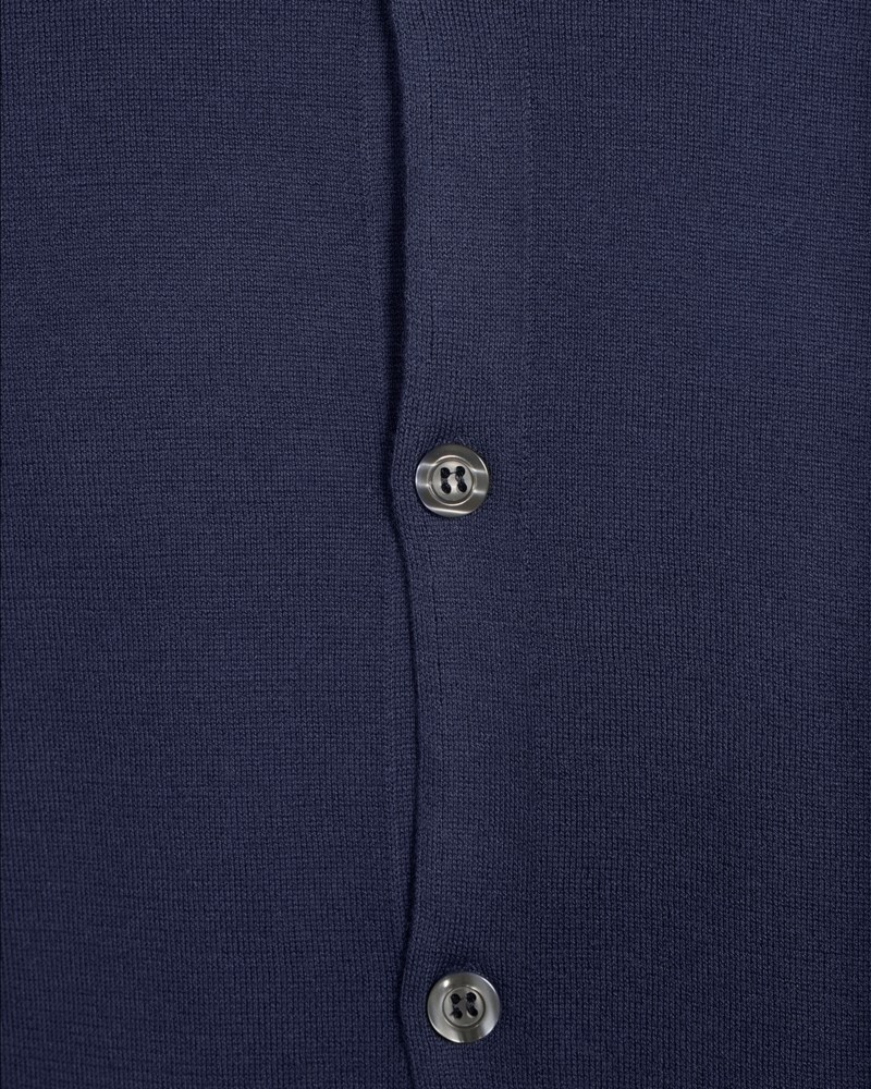 Skjorta folke short sleeve french navy 5