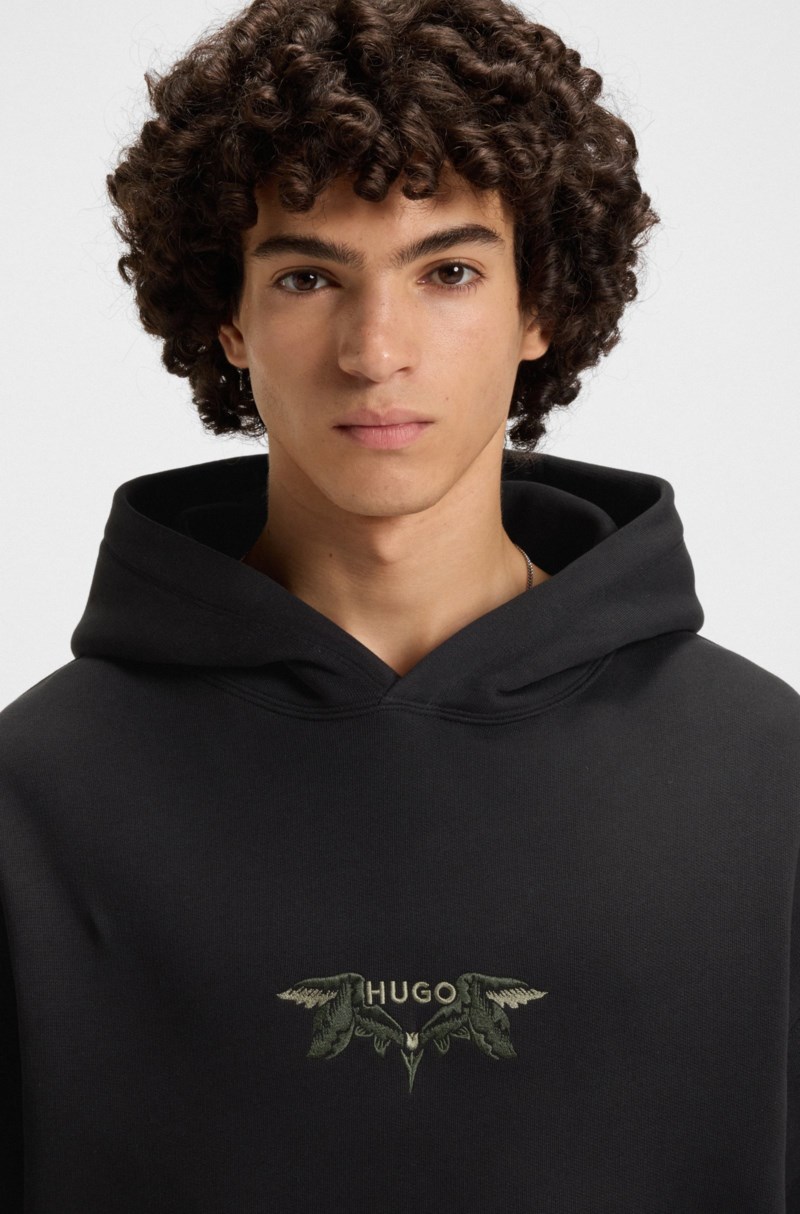 Hoodie dimstone black 3