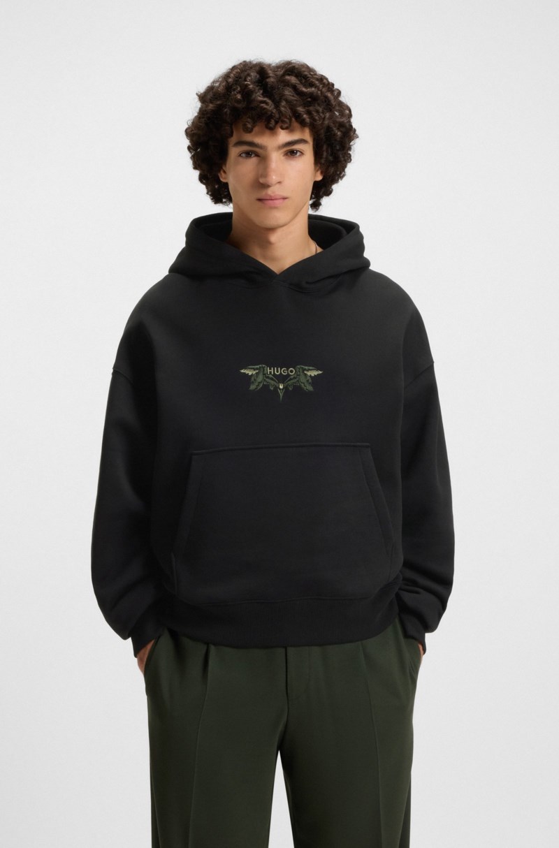 Hoodie dimstone black 4