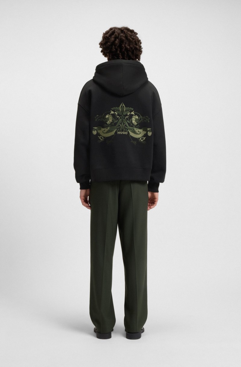 Hoodie dimstone black 5