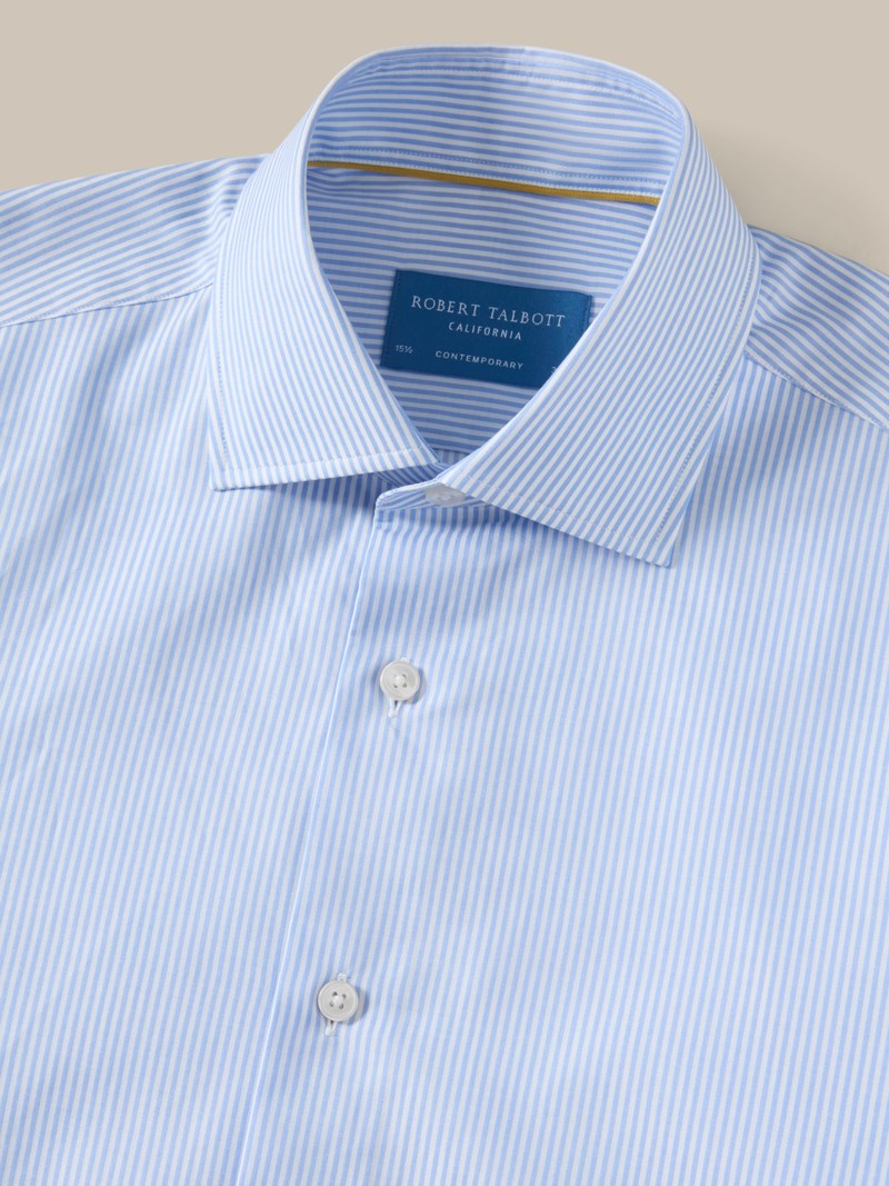 Skjorta reynolds stripe twill 3