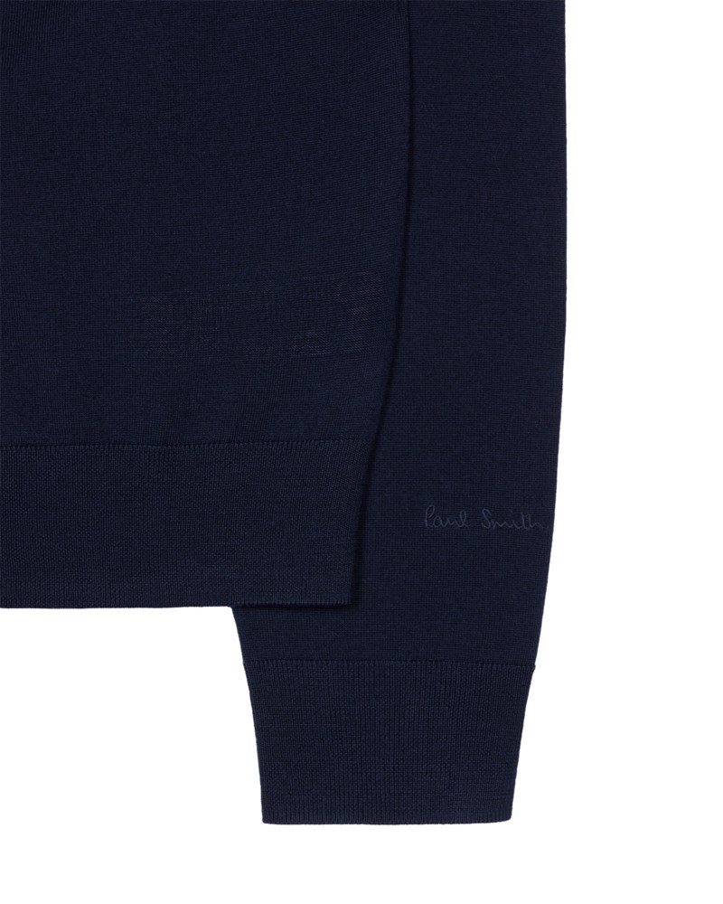 Tröja mens crew neck very dark navy 2