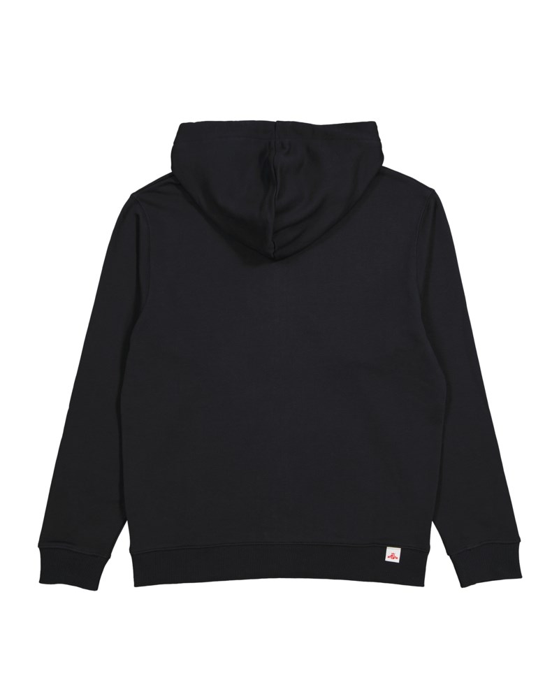 Hoodie full zip logo light grey 3