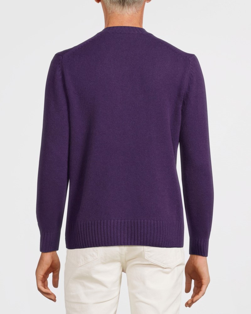 Stickad tröja crew neck 4