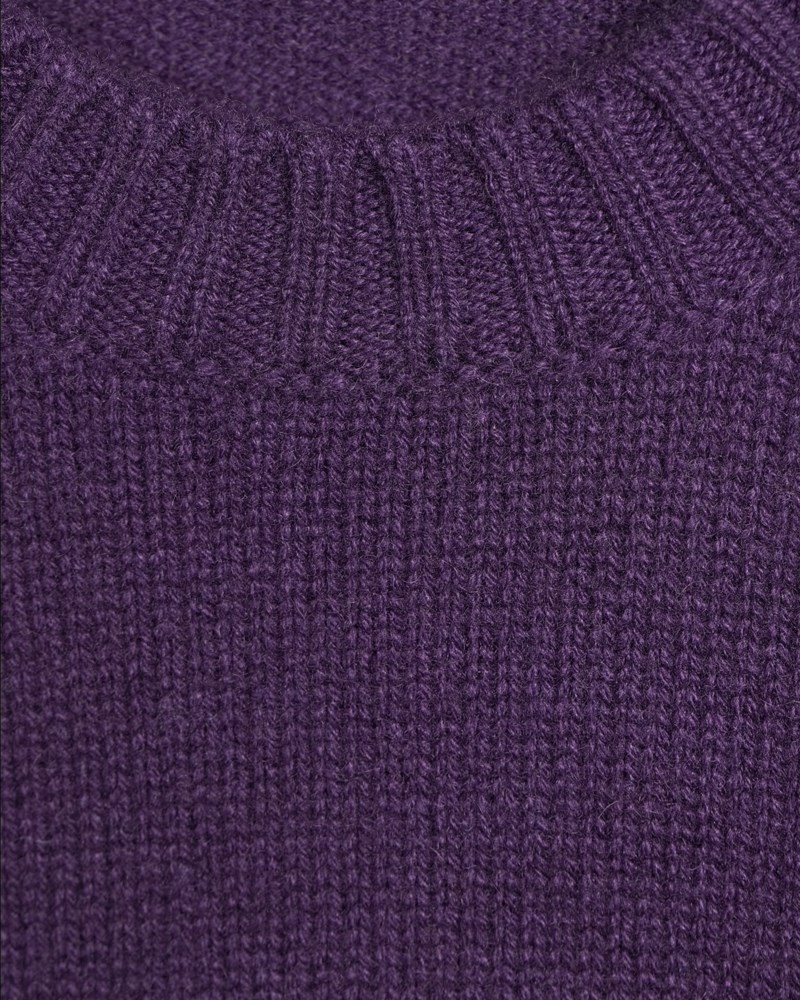 Stickad tröja crew neck 5