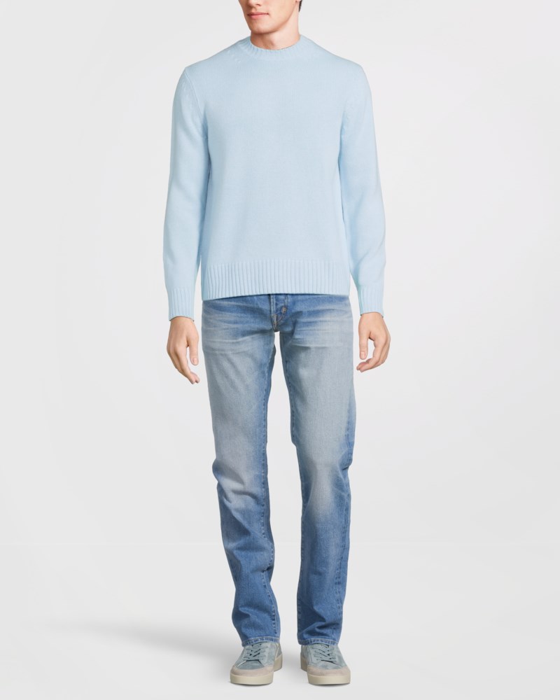 Stickad tröja crew neck 2