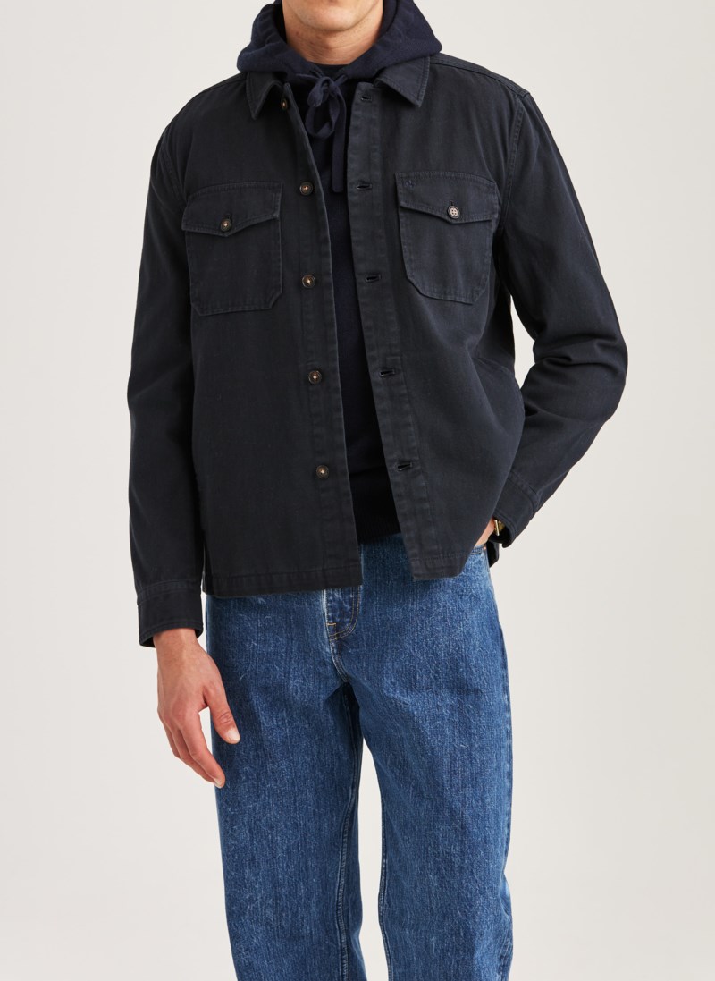 Morris Overshirt alain twill skjortor & blusar herr – bild 2