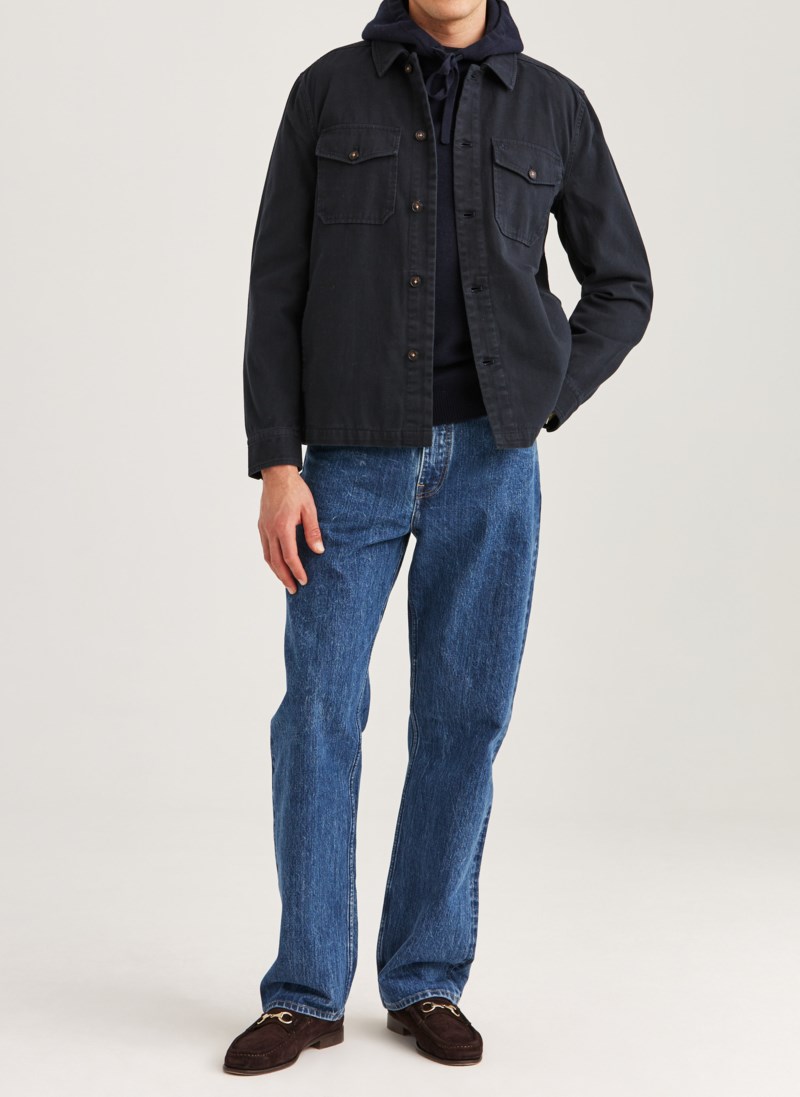 Morris Overshirt alain twill skjortor & blusar herr – bild 3