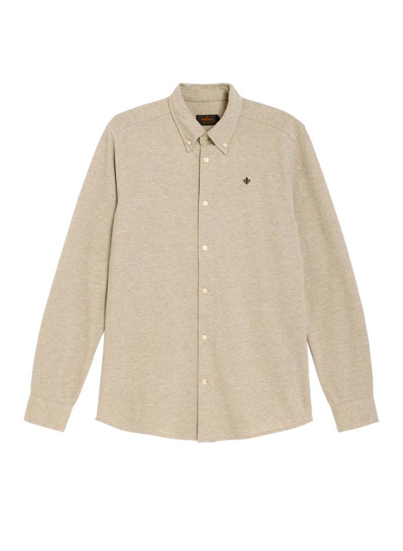 Skjorta camden piqué brown 1