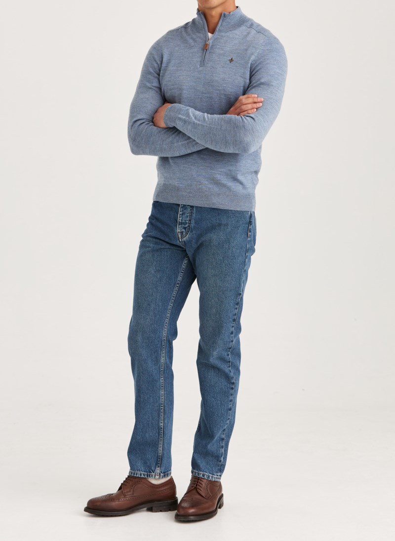 Trlja merino john zip 3