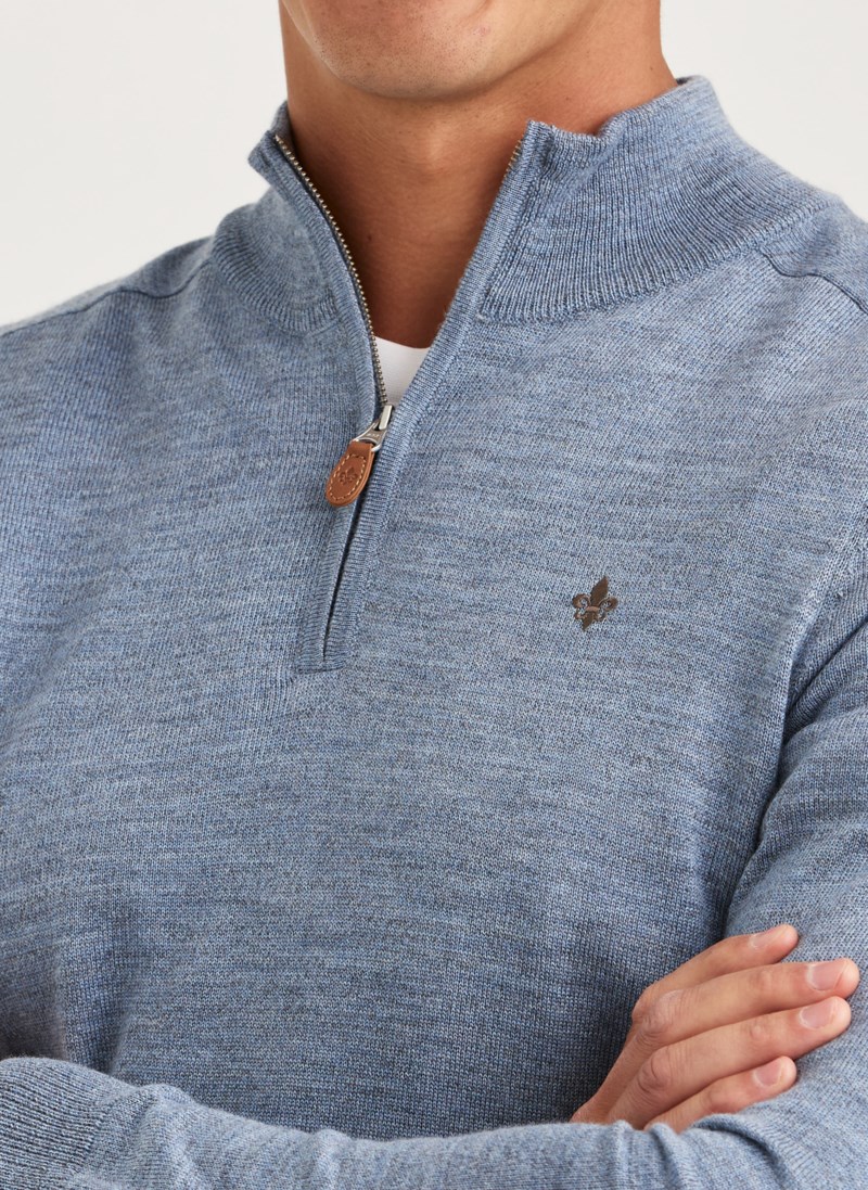Trlja merino john zip 5