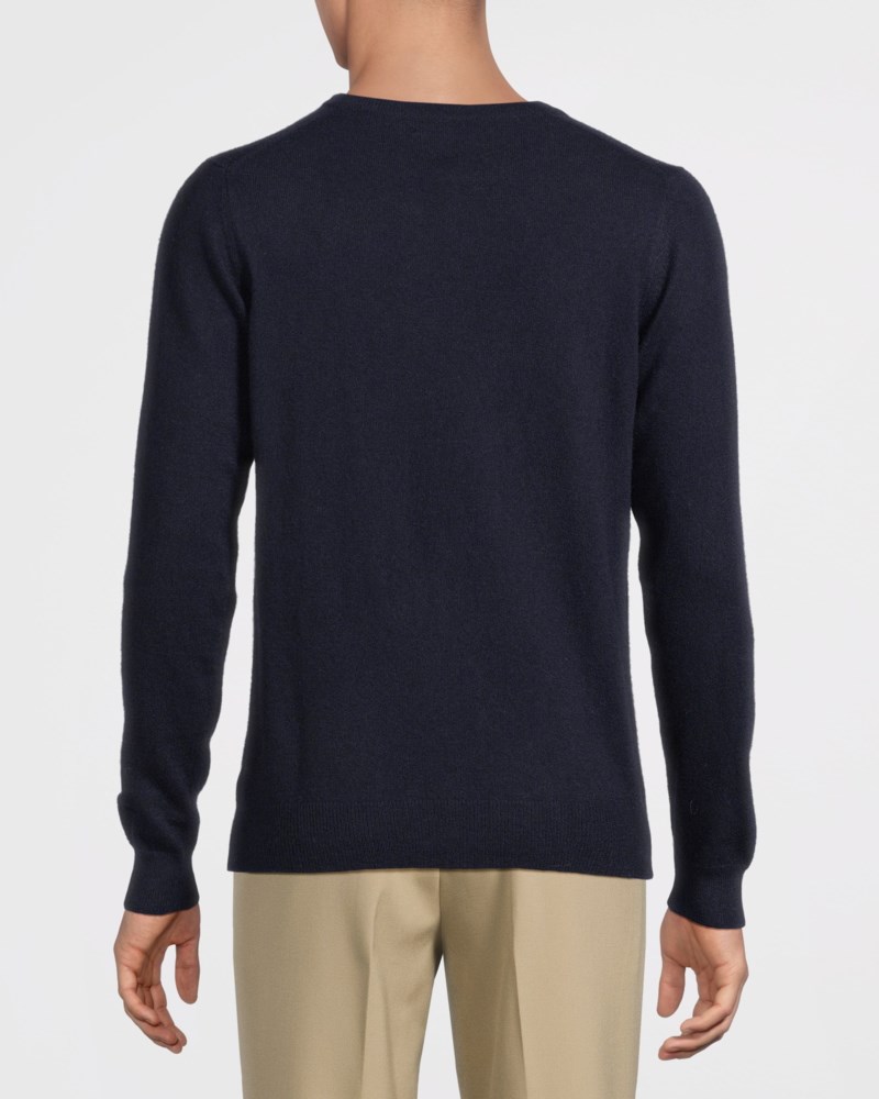 Davida Tröja o-neck plain herr – bild 4